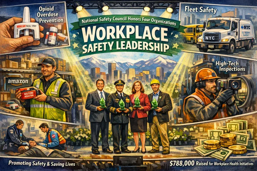 National Safety Council Awards Four Organizations for Workplace Safety Leadership