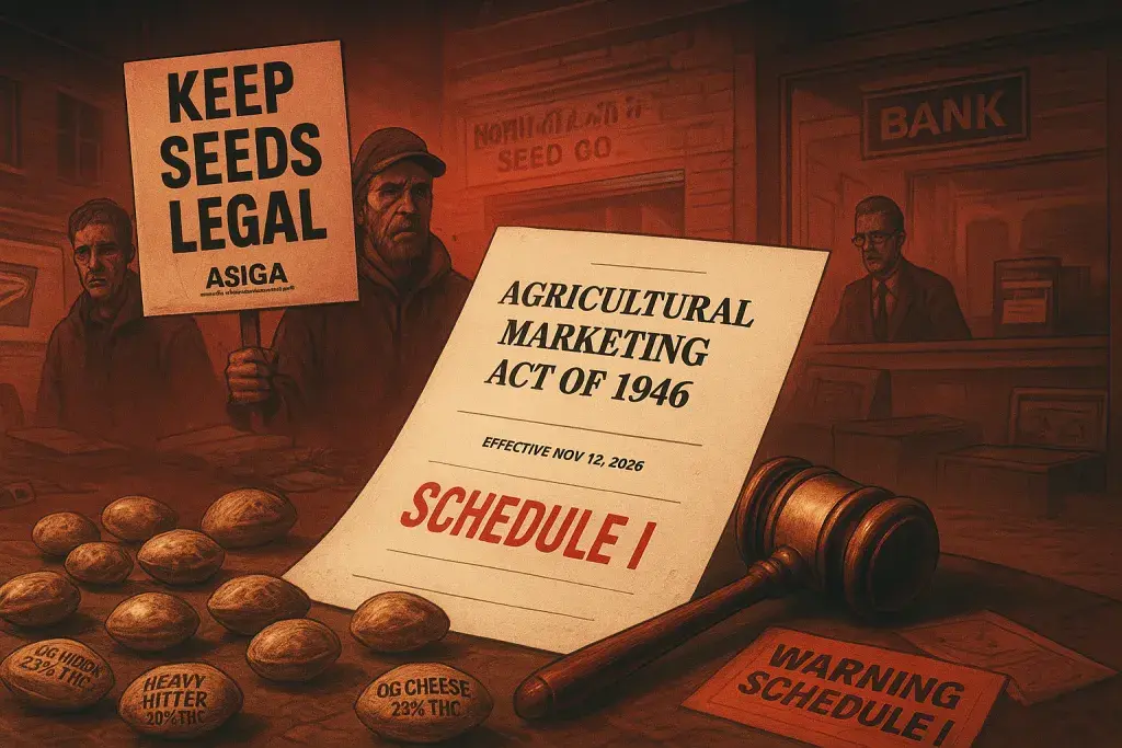 Federal Hemp Rewrite Threatens to Criminalize Cannabis Seed Sales