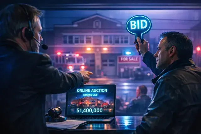 North Haledon Fire Station Sells for $1.4 Million in Competitive Auction