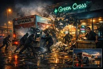 Burglars Ram U-Haul into North Houston Smoke Shop in Coordinated ATM Heist