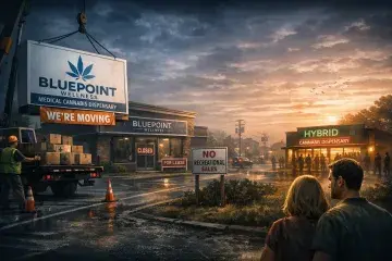 Bluepoint Wellness Relocates as Connecticut's Last Medical-Only Dispensary Faces Hybrid Shift