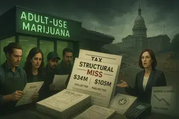 Michigan's Marijuana Wholesale Tax Falls Far Short of Road-Funding Projections
